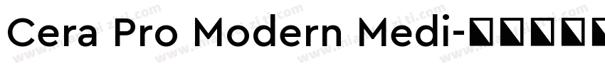 Cera Pro Modern Medi字体转换
